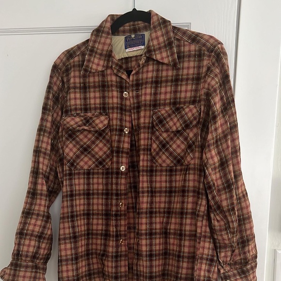 Vintage Pendleton flannel, 100% pure virgin wool, authentic o’keefe Tartan - Picture 6 of 6